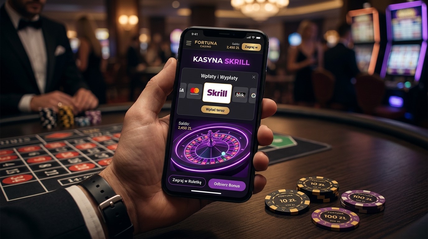 Najlepsze polskie kasyna akceptujące Skrill w 2026 roku